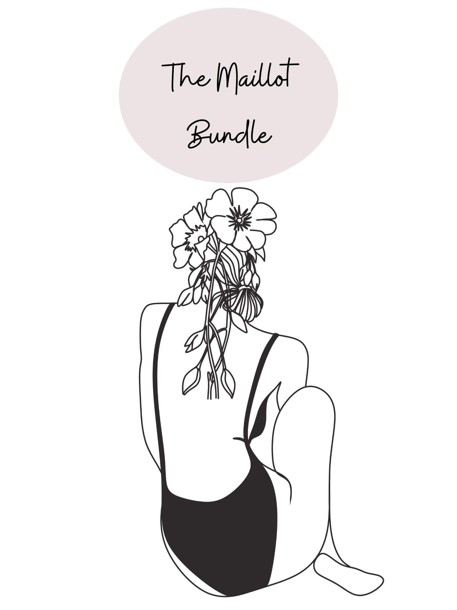 The best deal ever! Get 3 one-piece swimsuits for less than the cost of one!