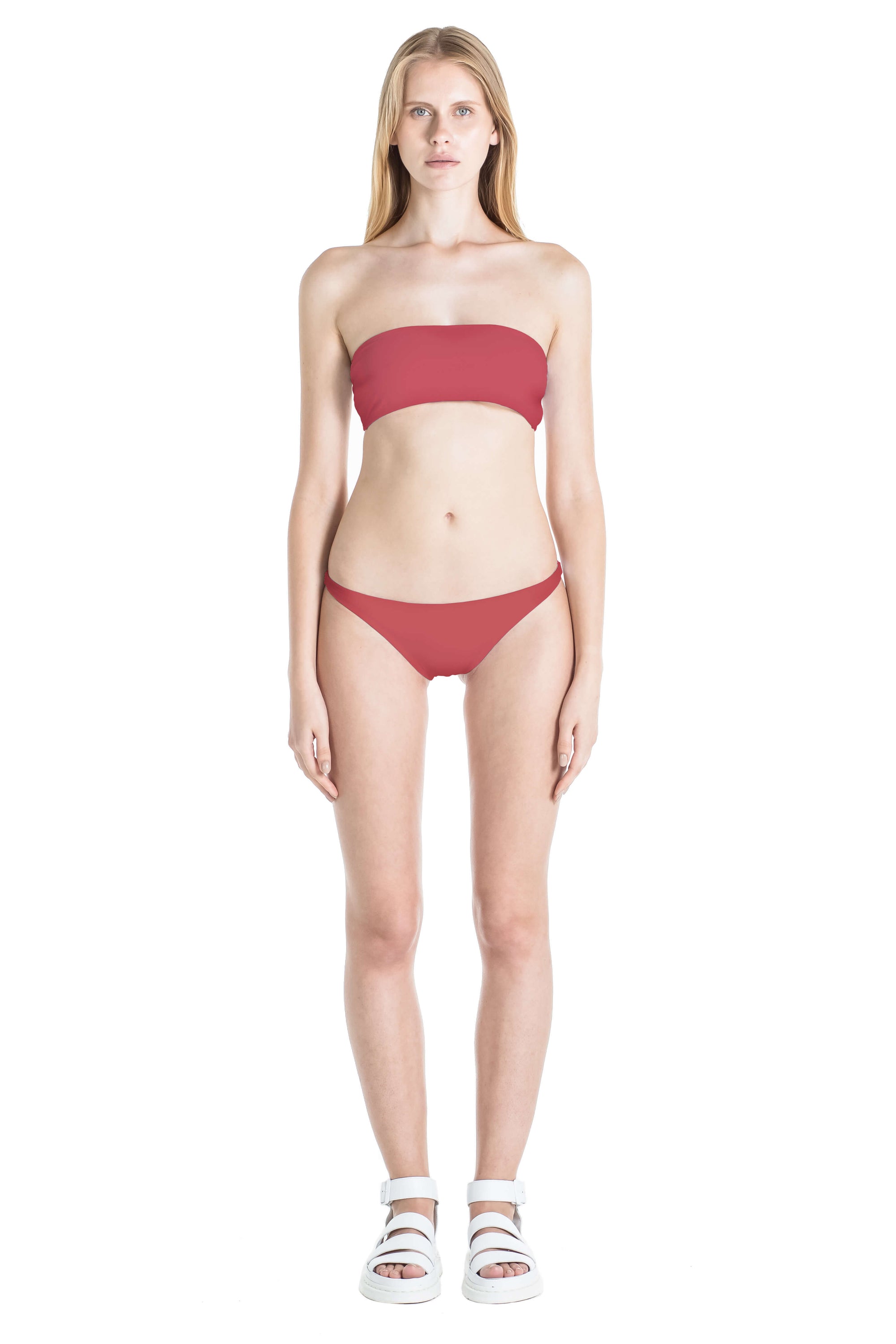 Diane bikini bottom in Terracotta
