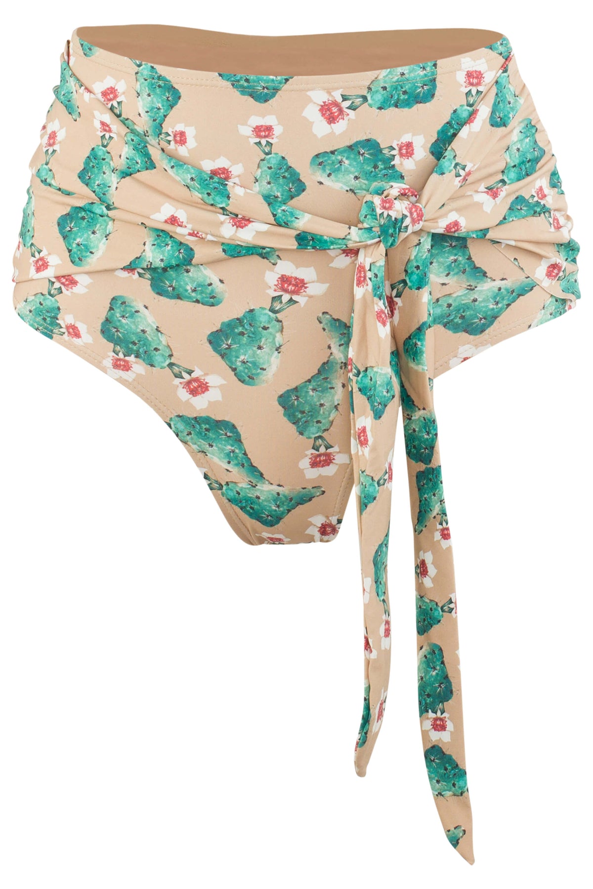 Giovanna high waist swimsuit bottom in Cactus