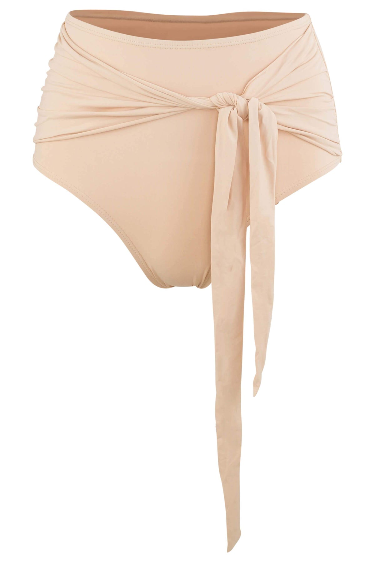 Giovanna high waisted swimsuit bottom in Camel