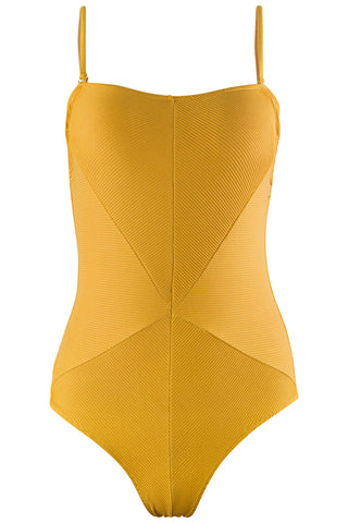 Hannah Bandeau One Piece Swimsuit With Removable Straps