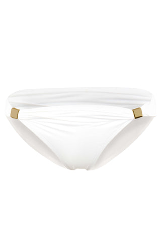 Nina Classic Brief Bikini Bottom White