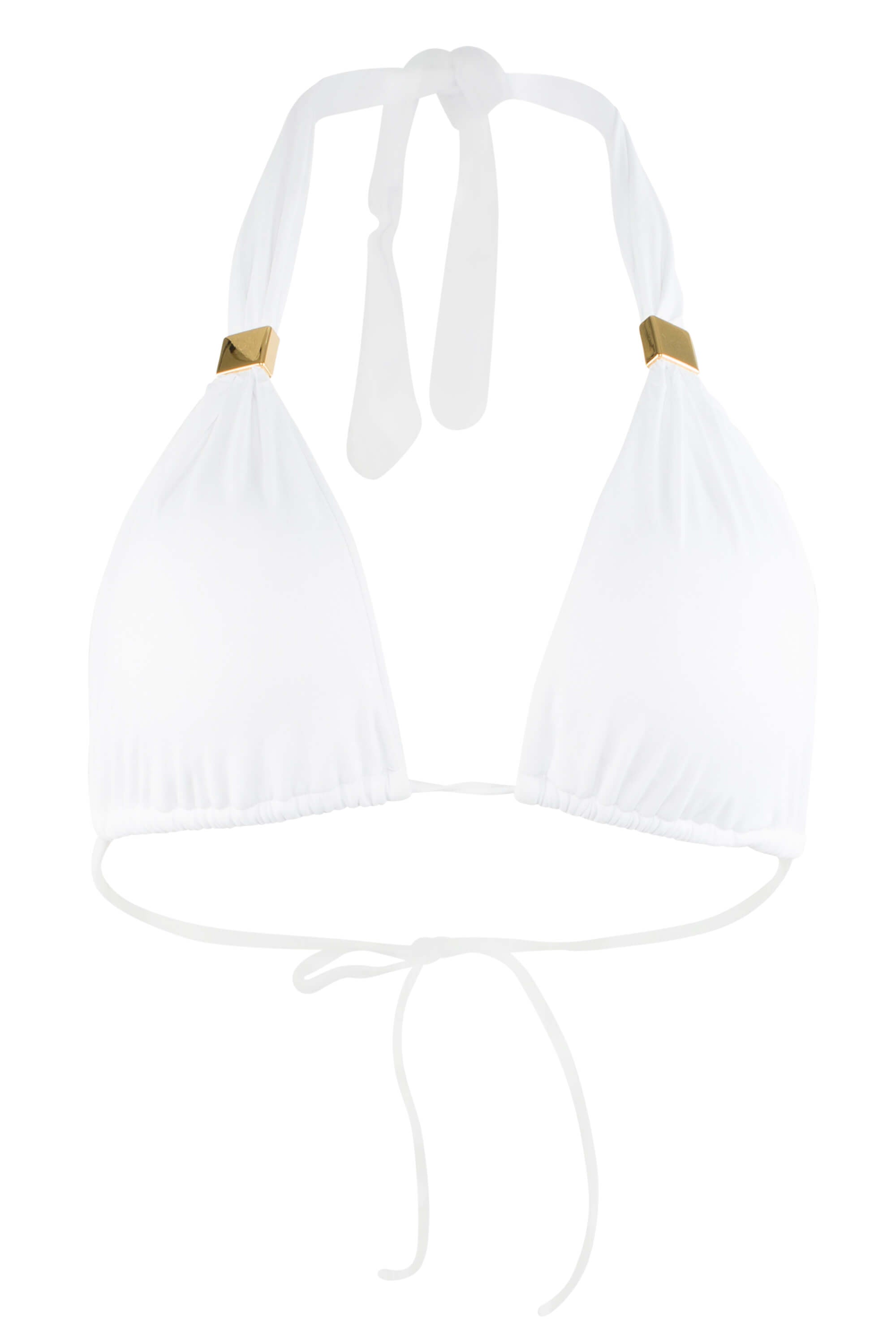 Nina white bathing suit top.